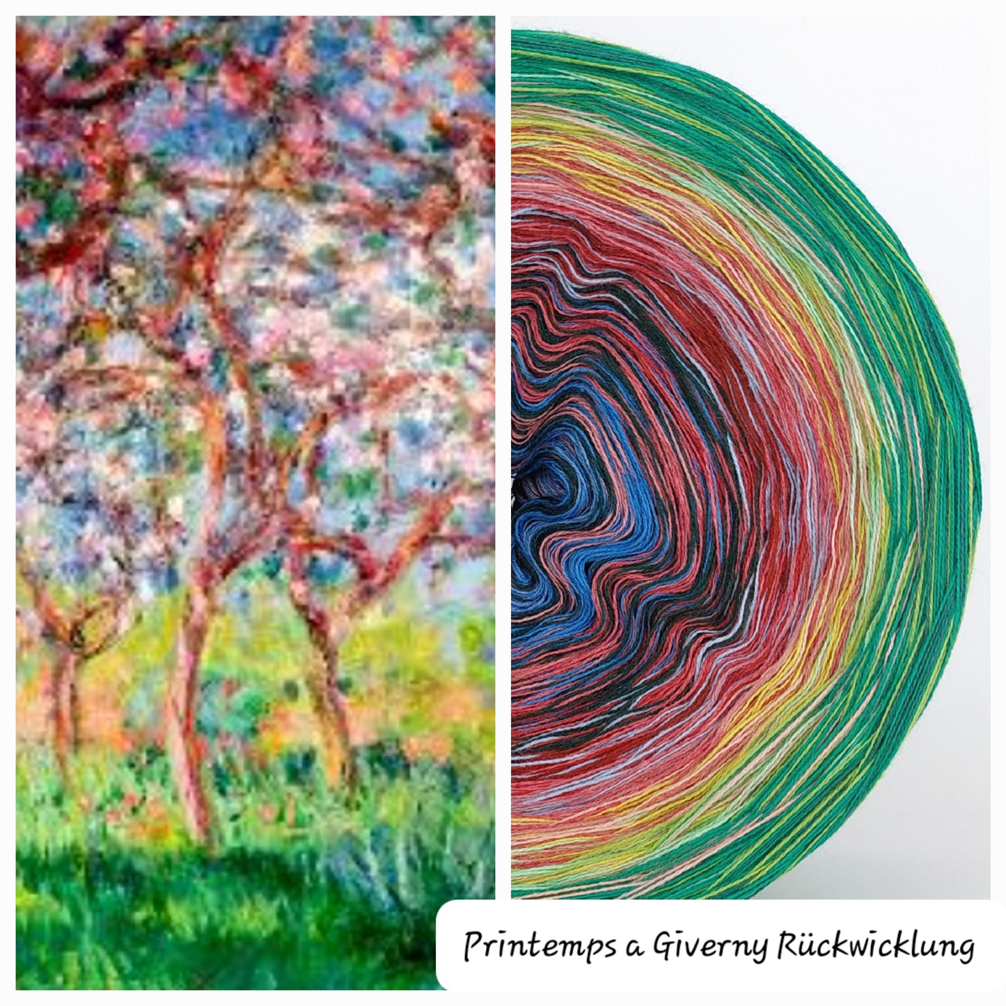 Bobbel Monet Printemps a Giverny