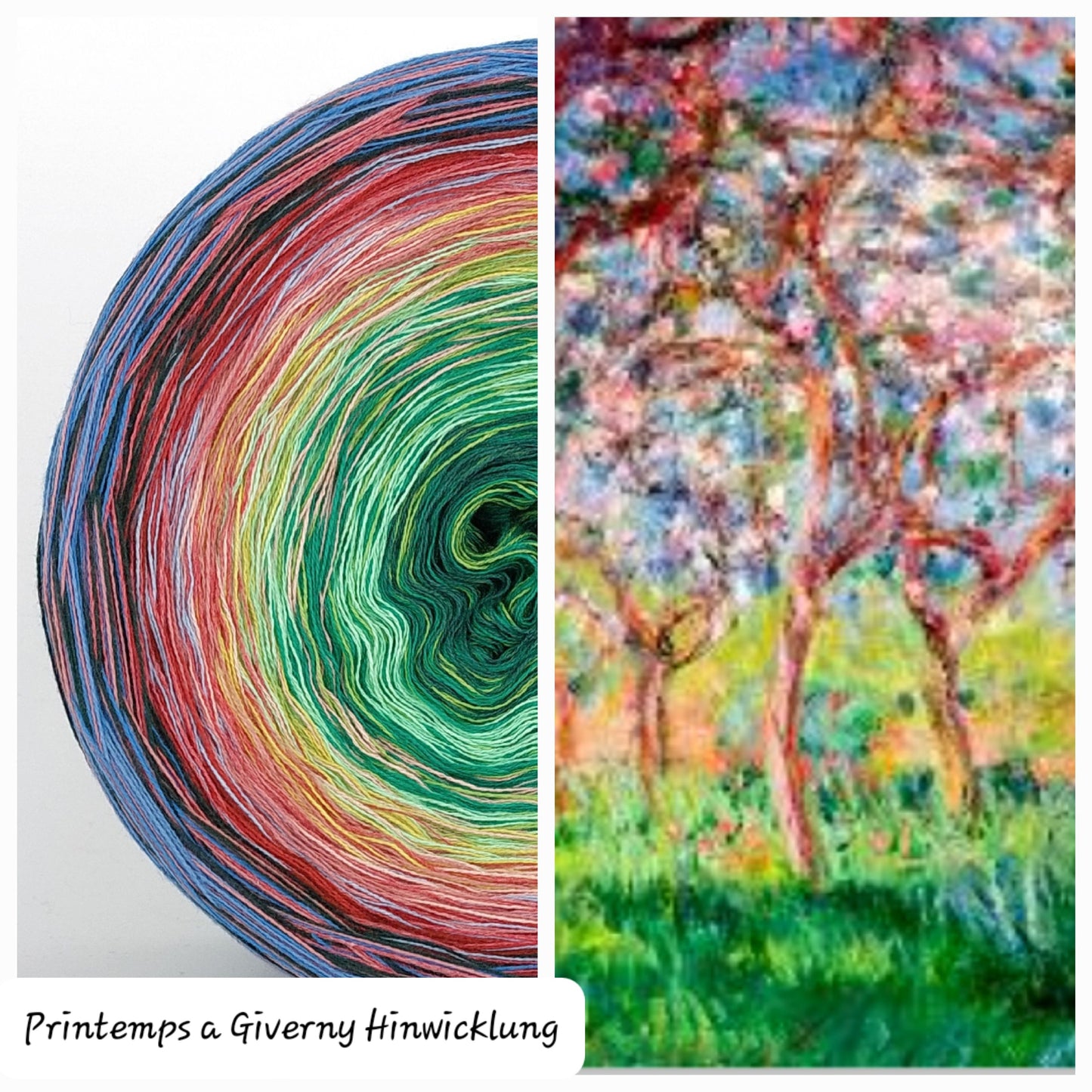 Bobbel Monet Printemps a Giverny