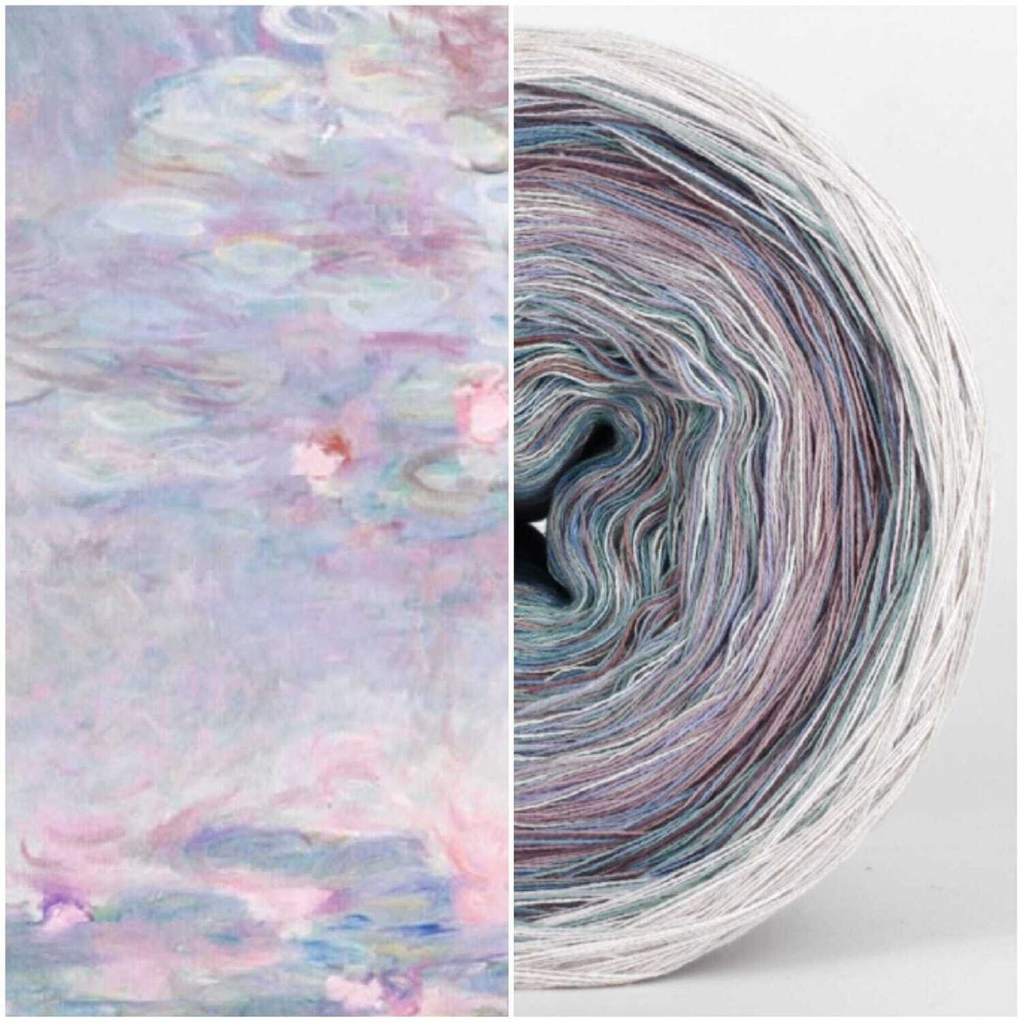 Bobbel Monet Pale Water Lilies
