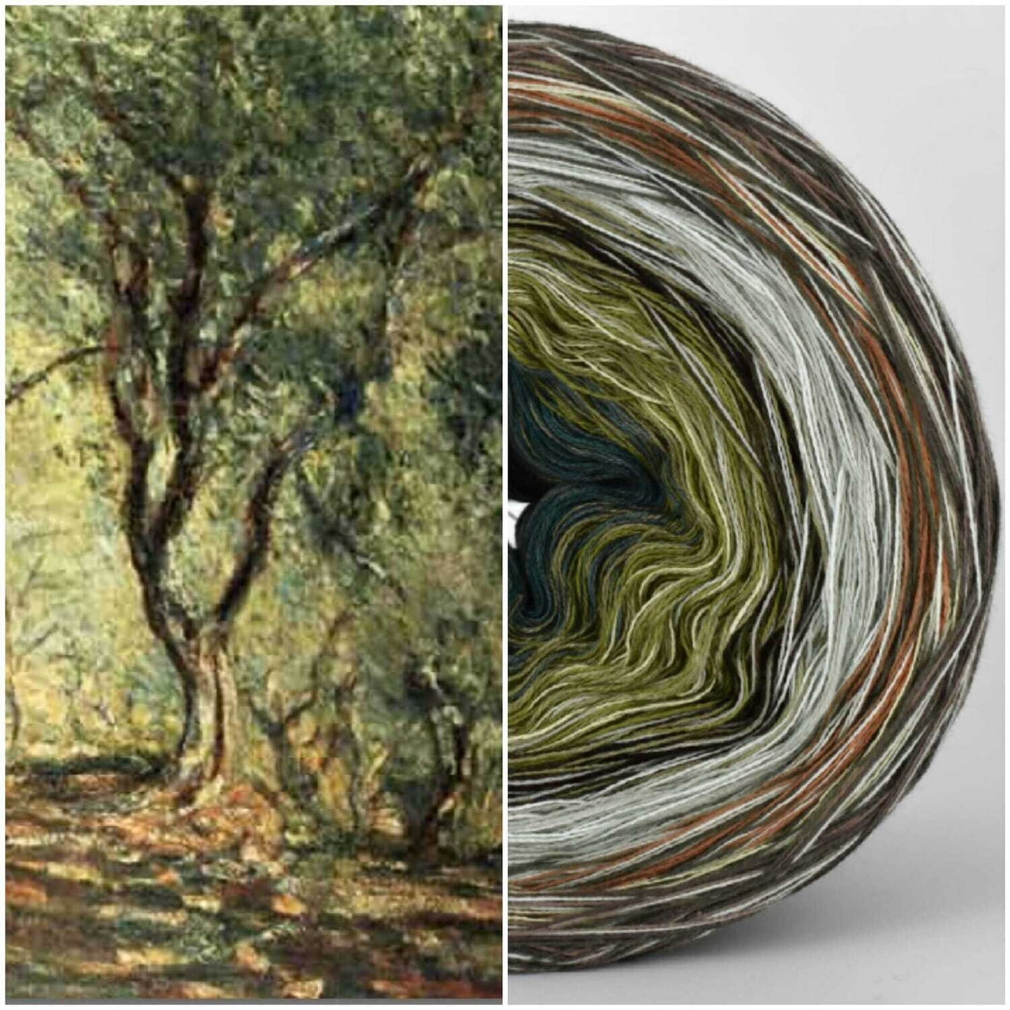 Bobbel Monet Olivenhain variante 2