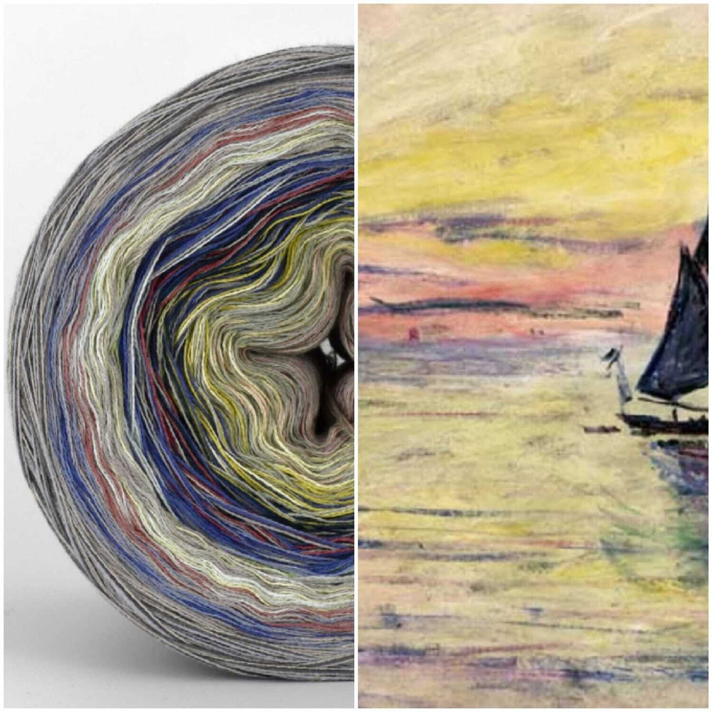 Bobbel Monet Sailing Boat