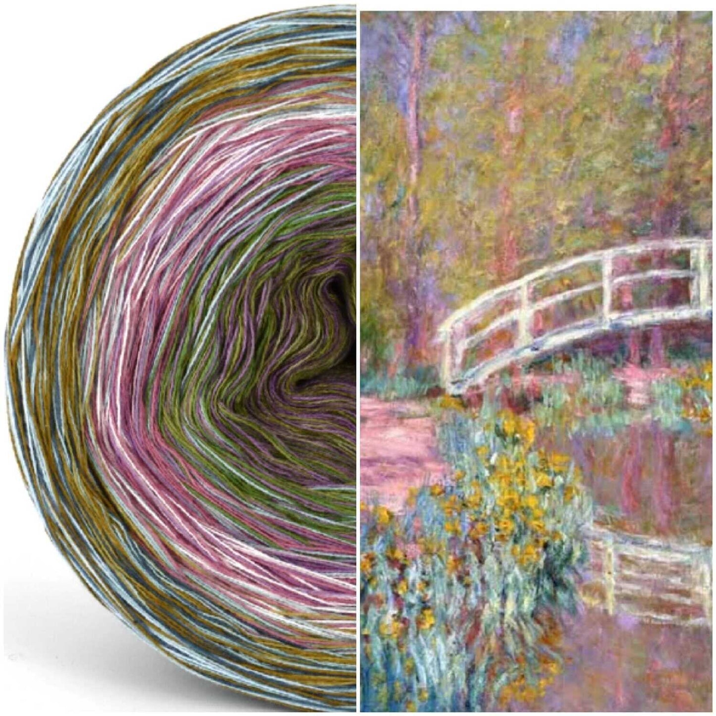 Bobbel Monet Pond dans le Jardin