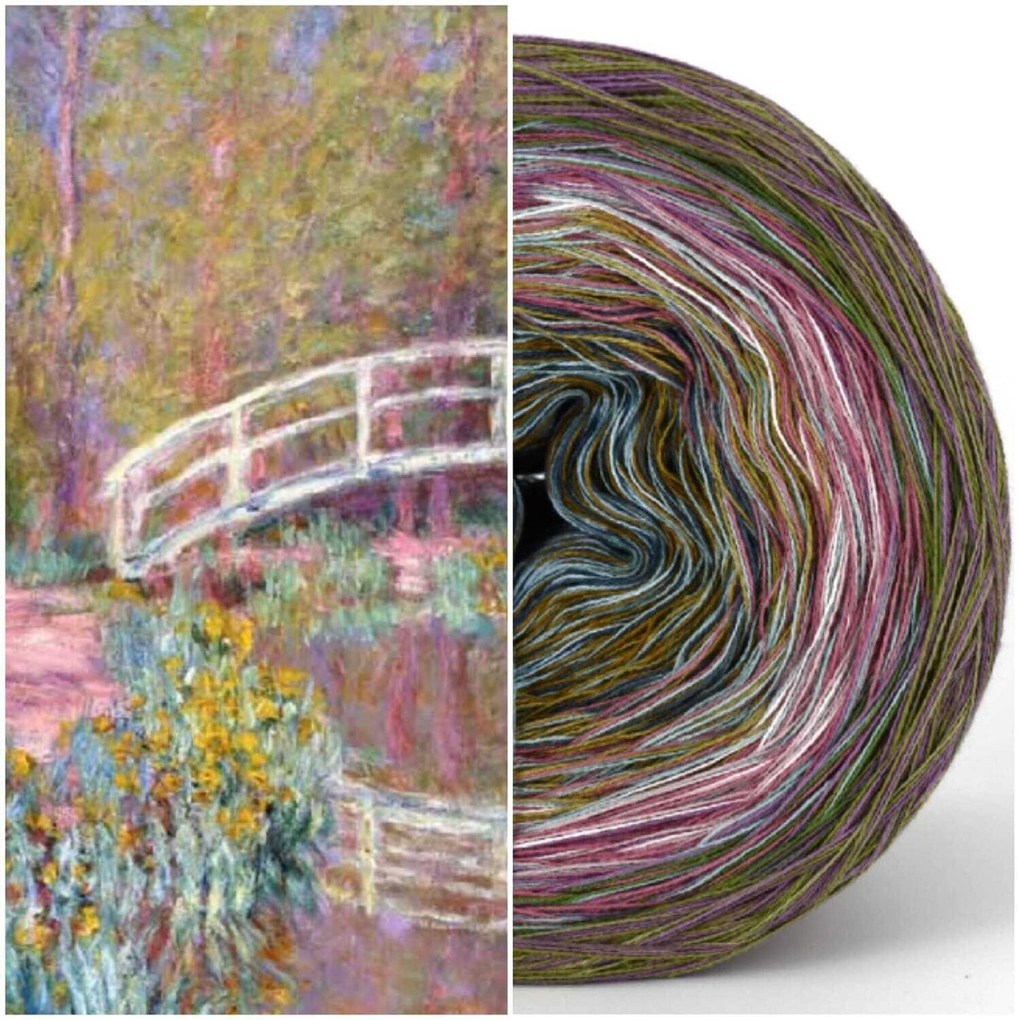 Bobbel Monet Pond dans le Jardin