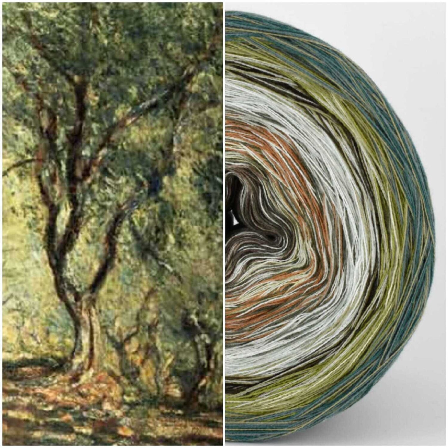Bobbel Monet Olivenhain variante 2