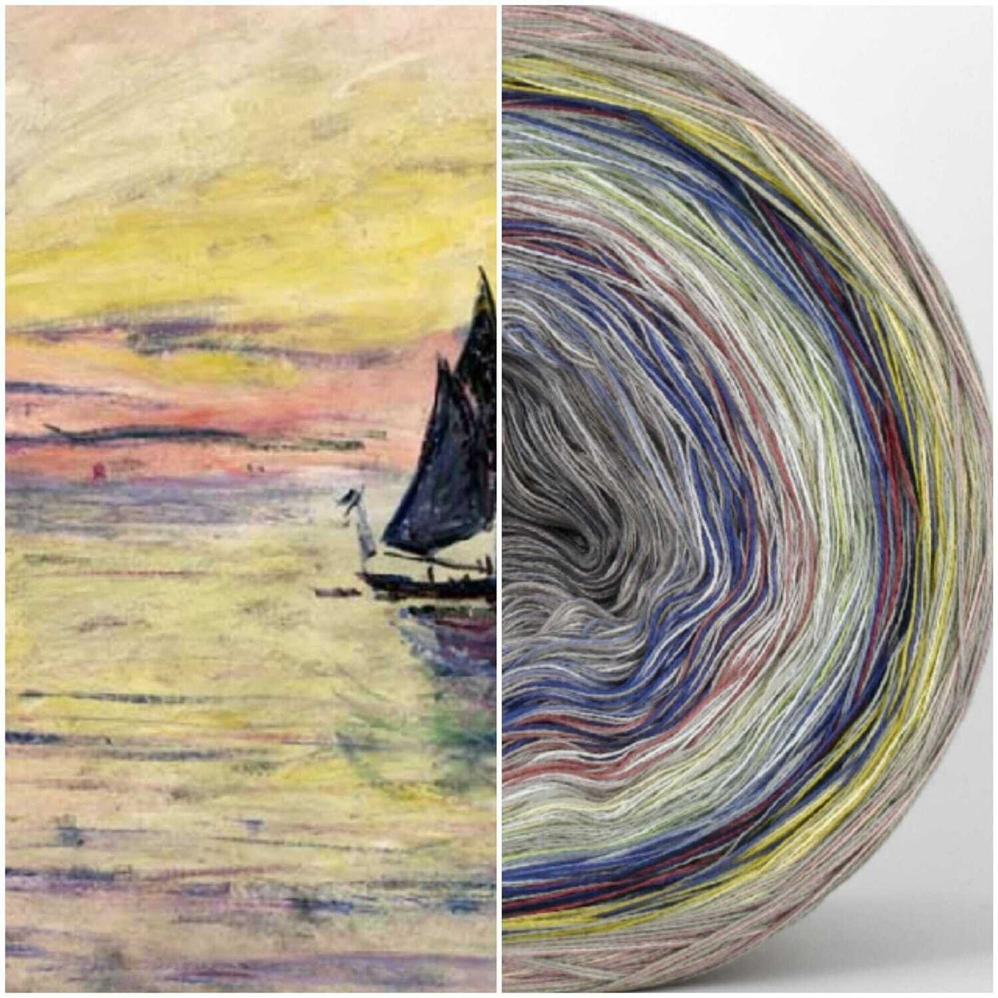 Bobbel Monet Sailing Boat