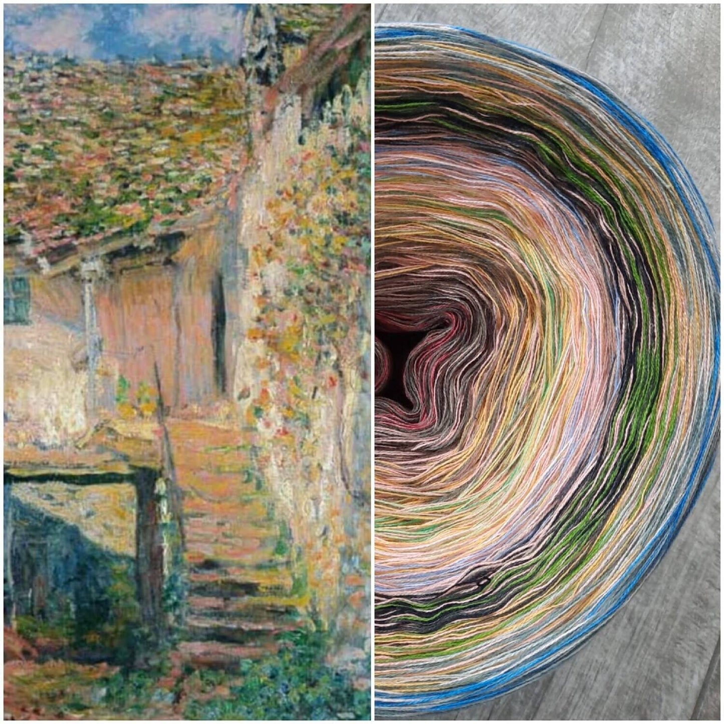 Bobbel Monet Treppe