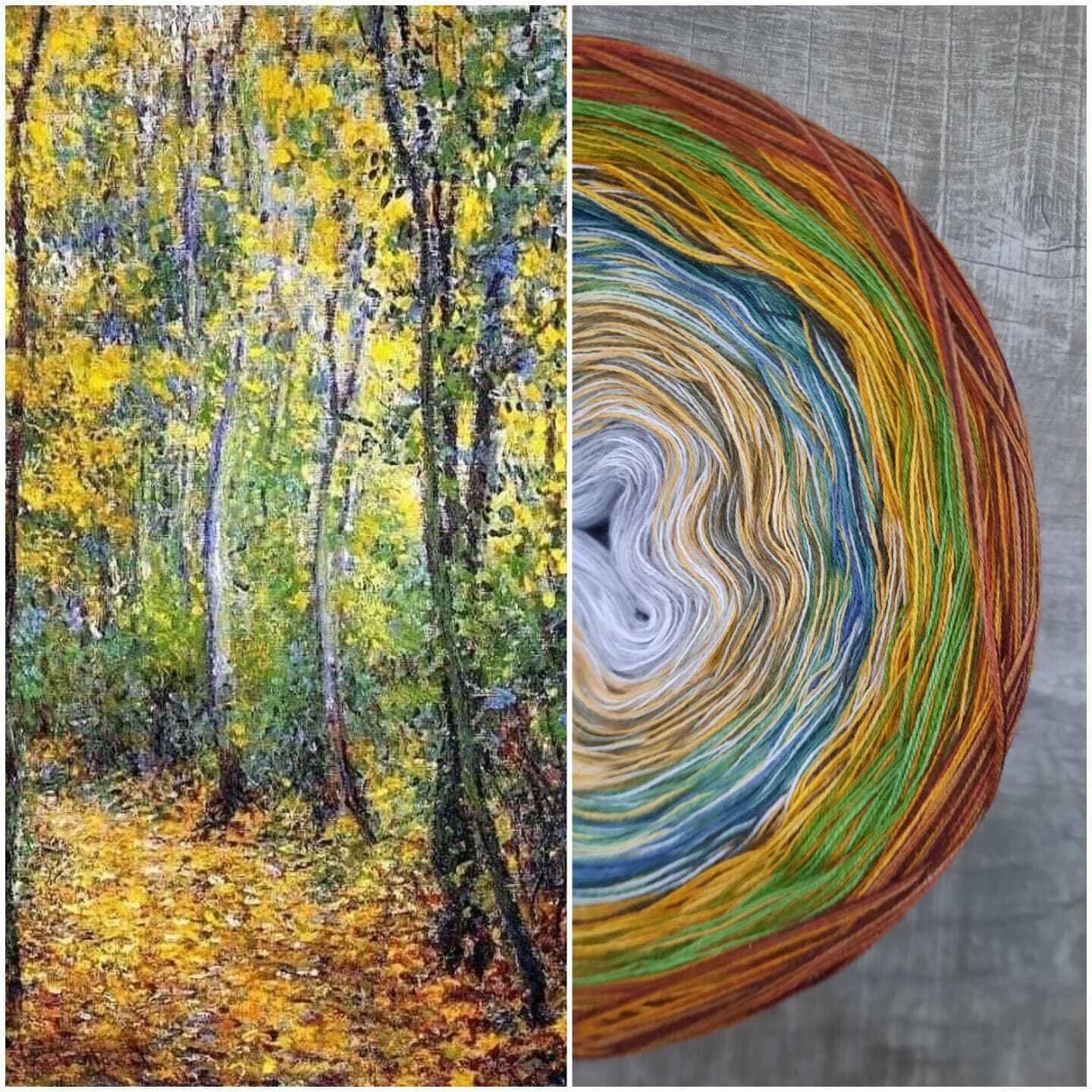 Bobbel Monet Unterholz