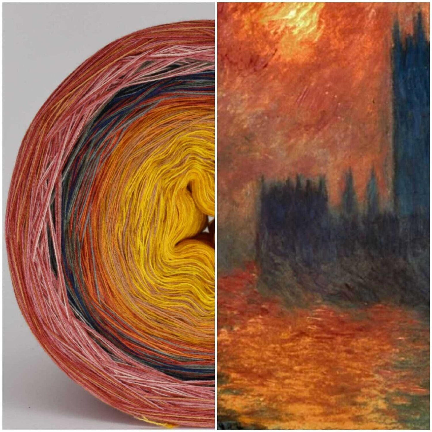 Bobbel Monet Parlament in London