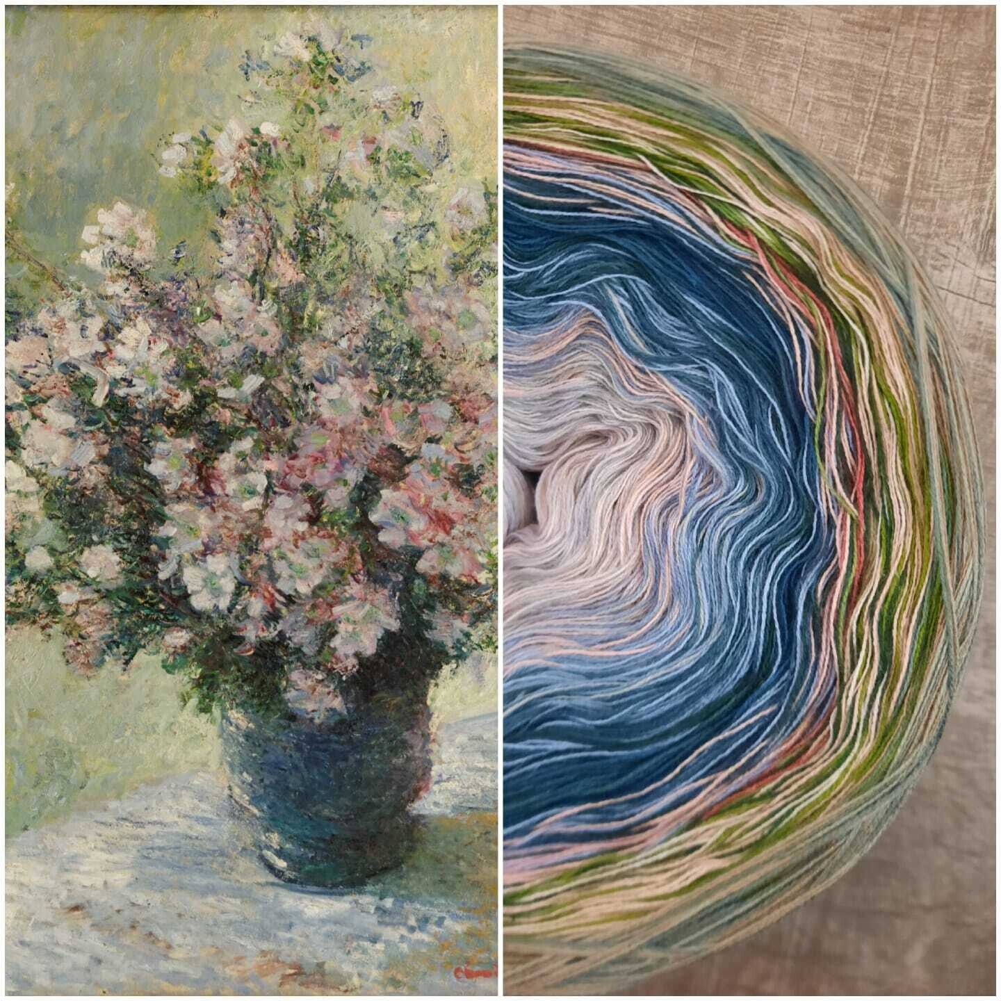 Bobbel Monet Malvenstrauß