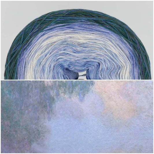Bobbel Monet Vormittag auf der Seine