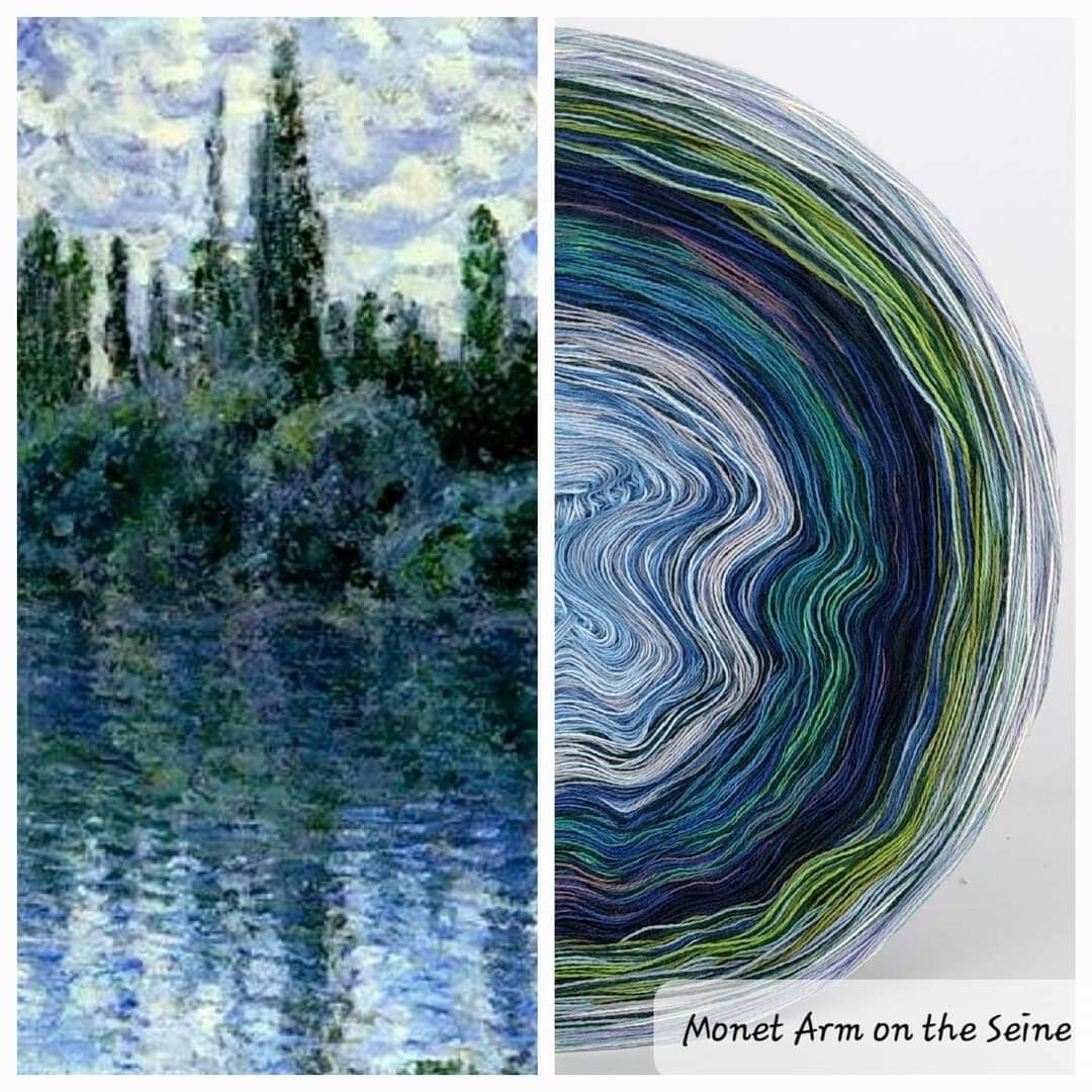 Bobbel Monet Arm on the Seine