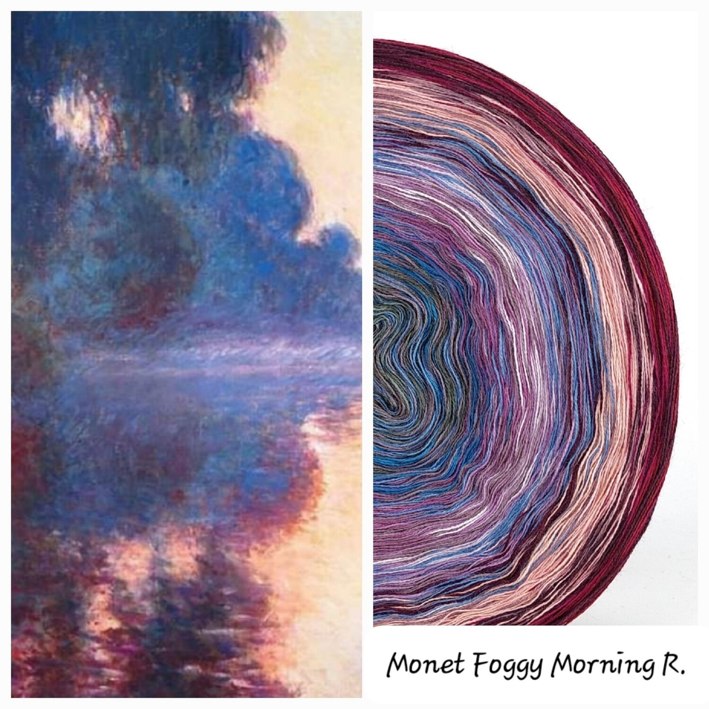 Bobbel Monet Foggy Morning