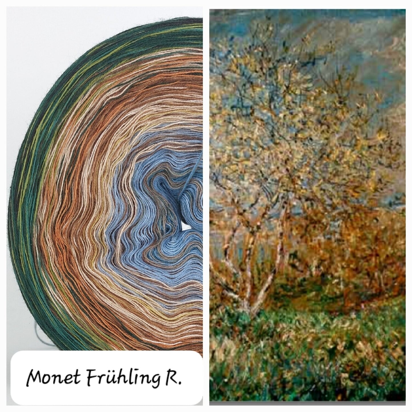 Bobbel Monet Frühling