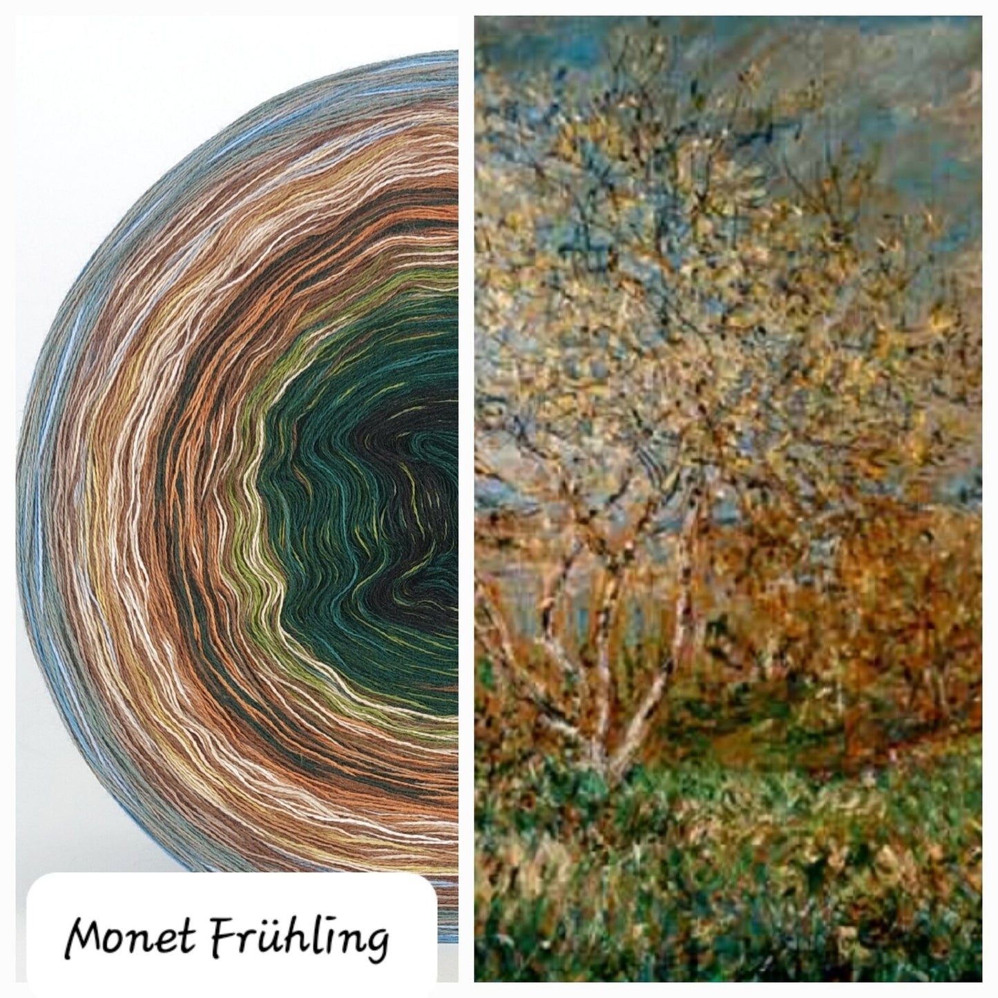 Bobbel Monet Frühling