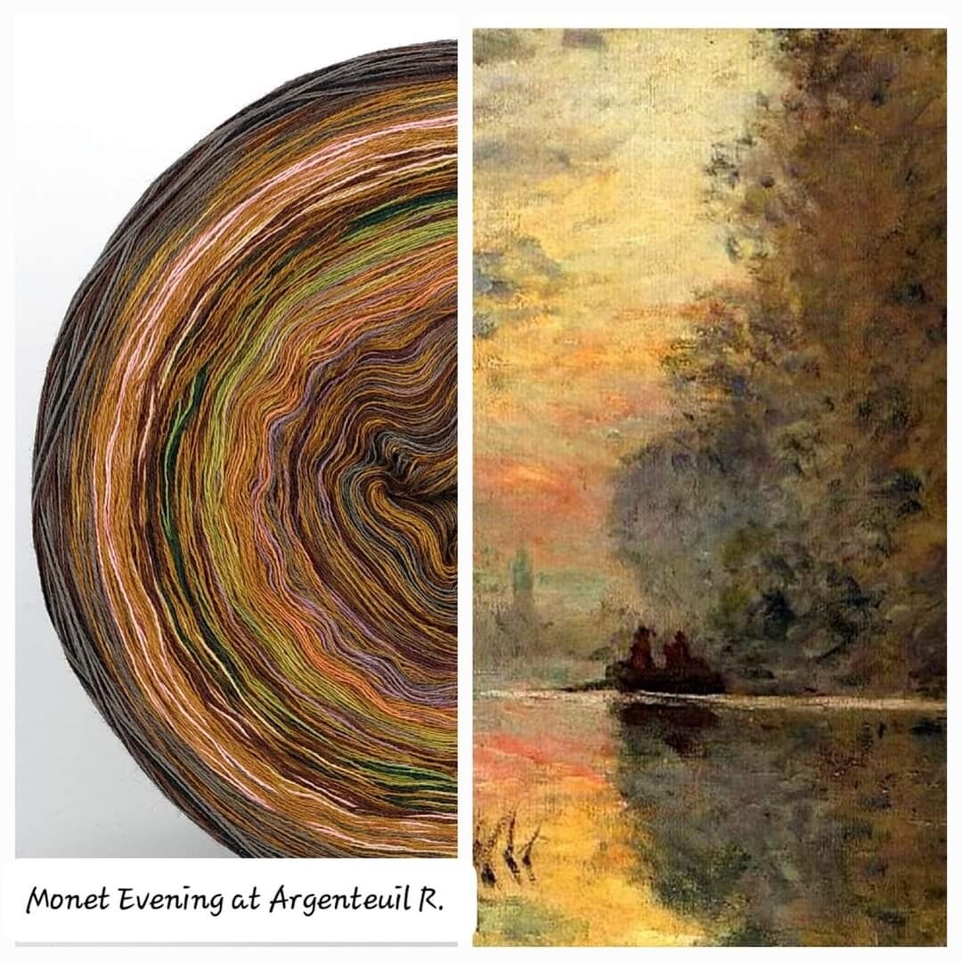 Bobbel Monet Evening at Argenteuil