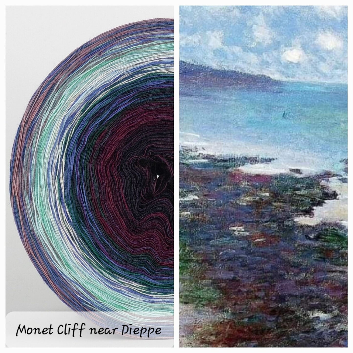 Bobbel Monet Cliff near Dieppe
