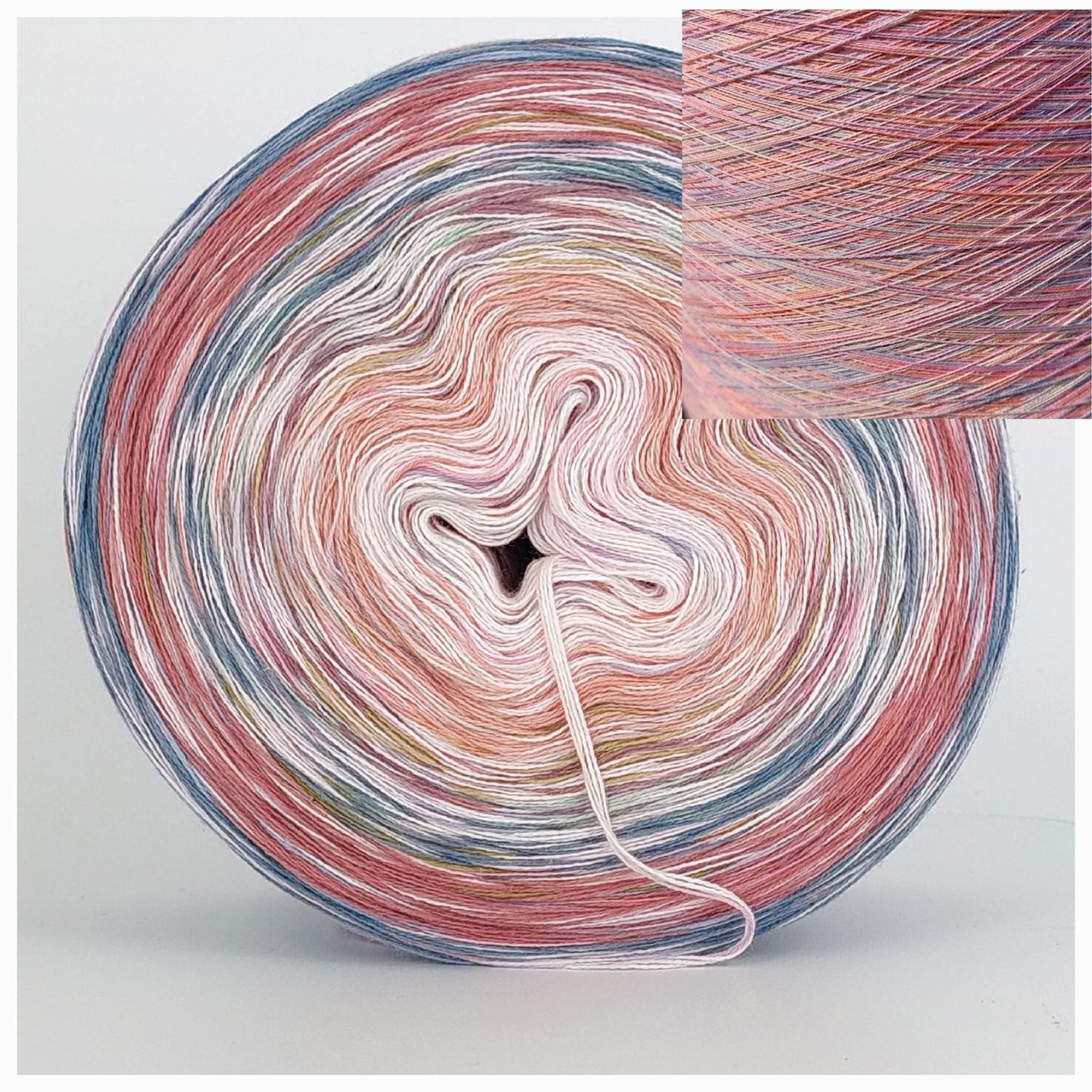 R1 mit 100% Biobaumwoll Regenbogengarn