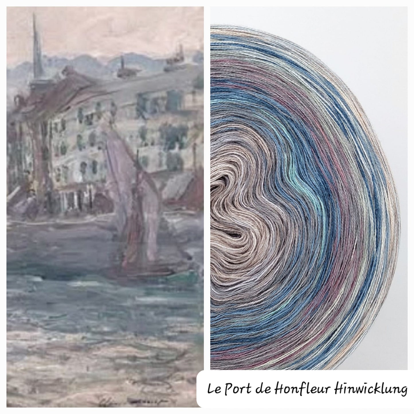 Bobbel Monet Le Port de Honfleur