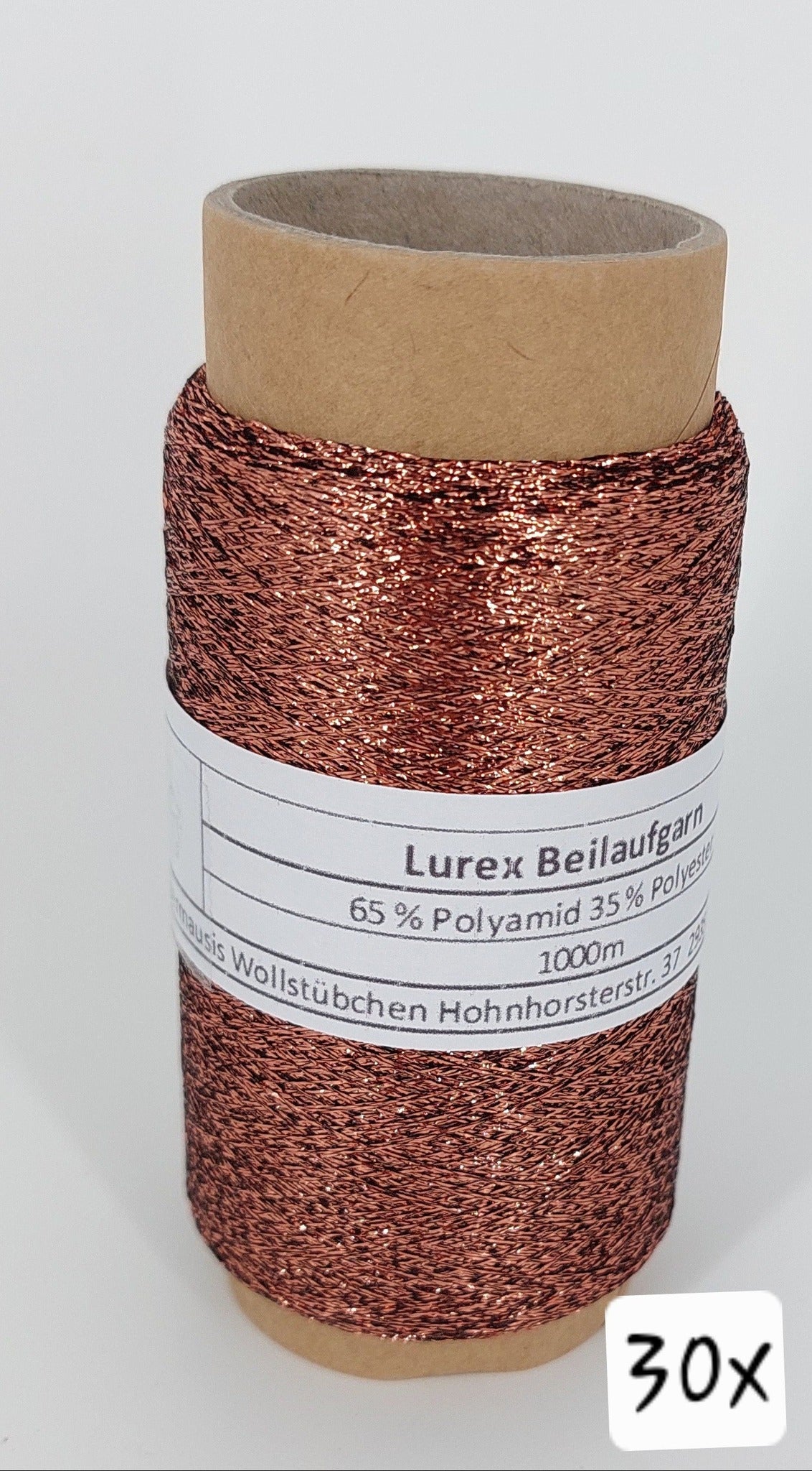 Lurex Kupfer 1000m