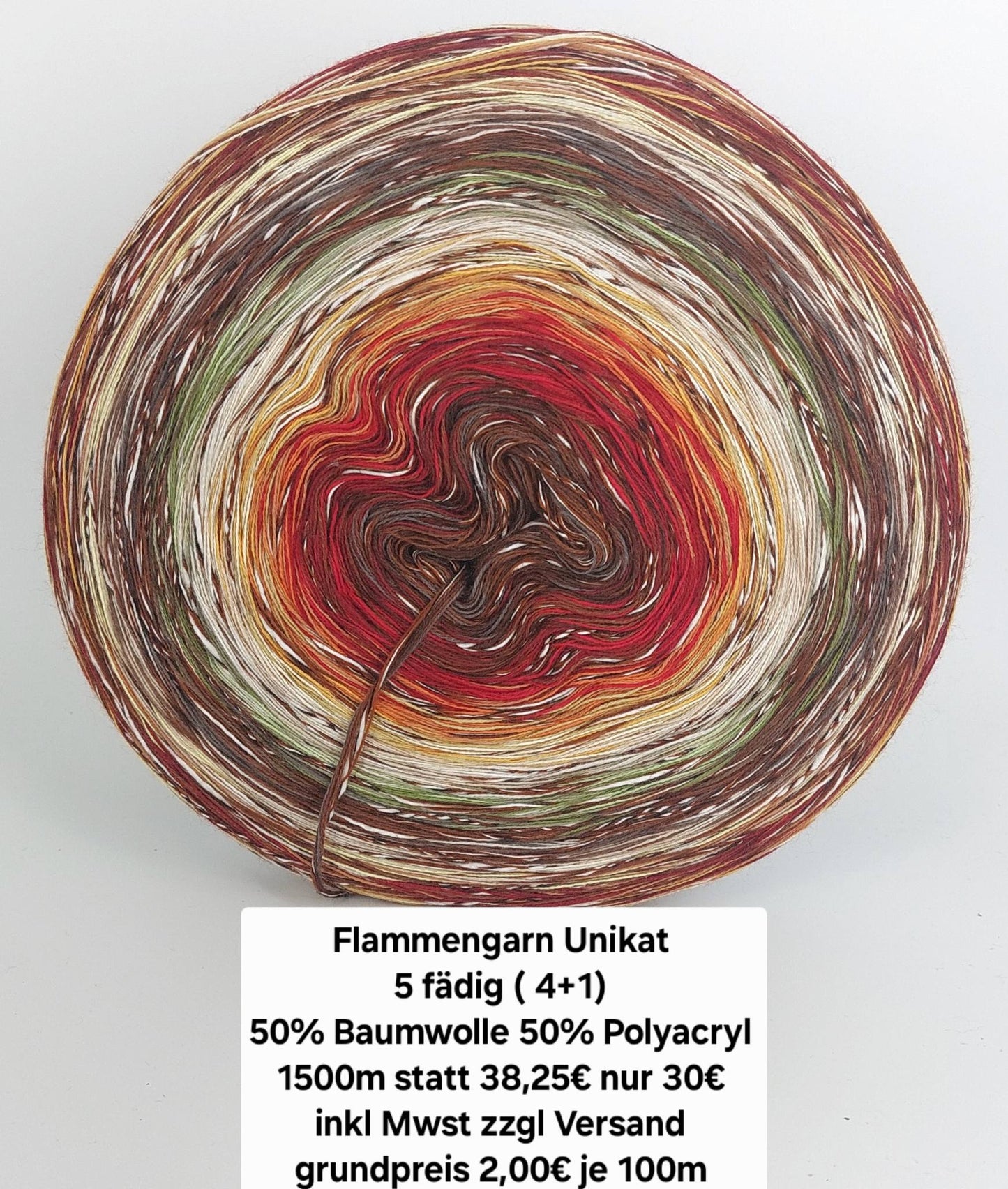 Flammengarn Unikat 1500m