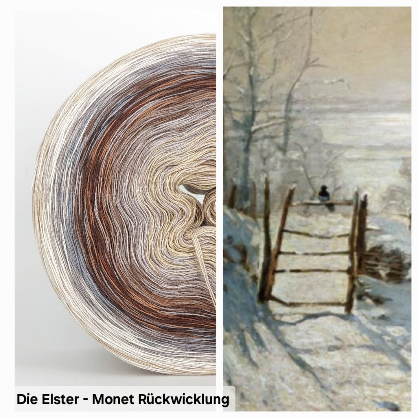 Bobbel Monet Die Elster