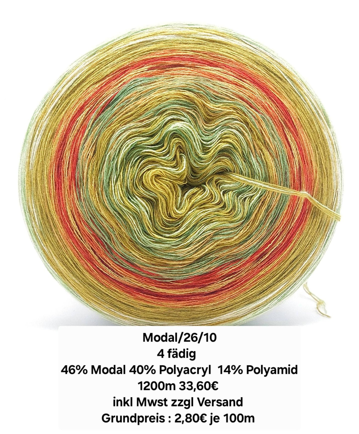 Modalmix Unikat 4 fädig 1200m