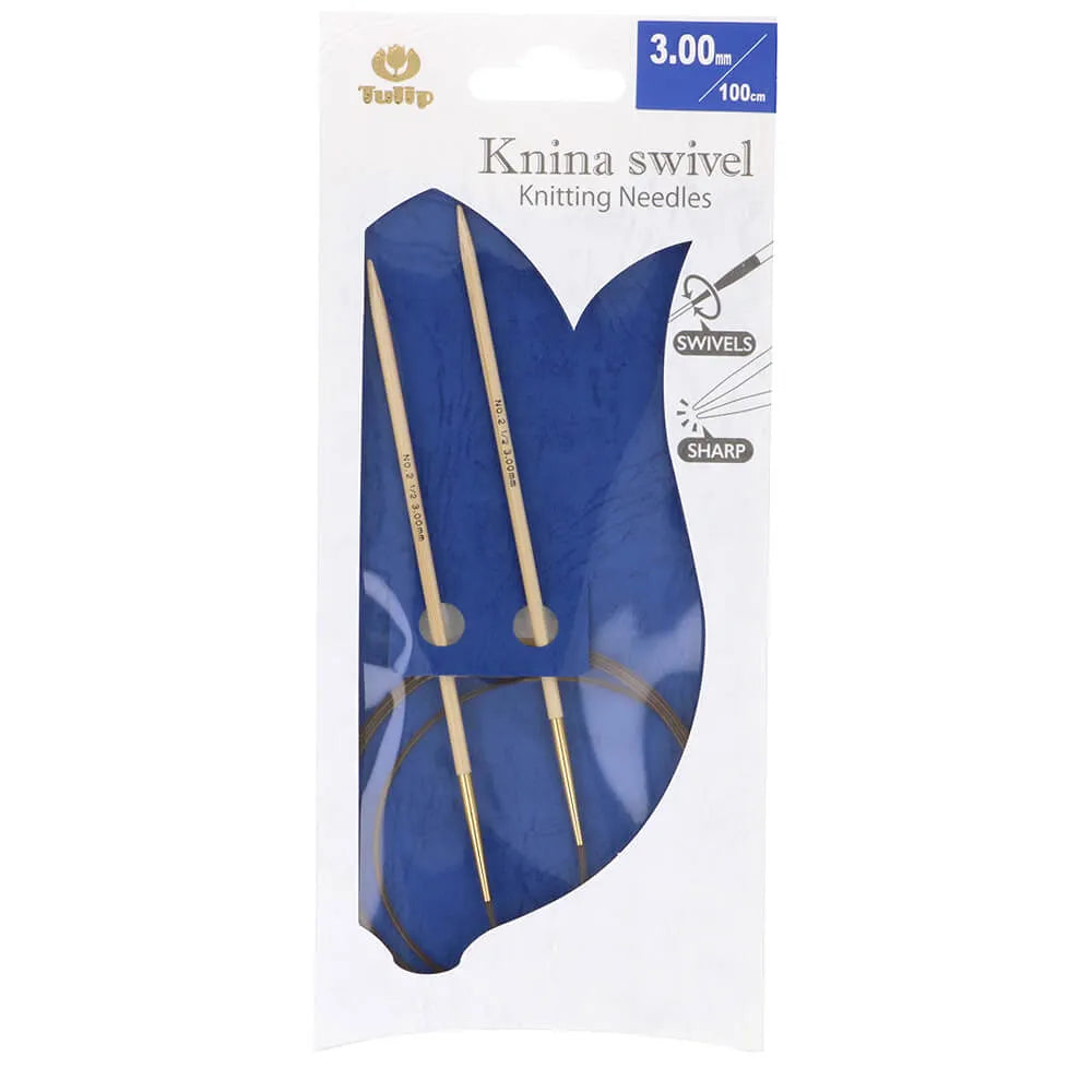 Tulip Knina Swivel Rundstricknadel dreh. 100cm