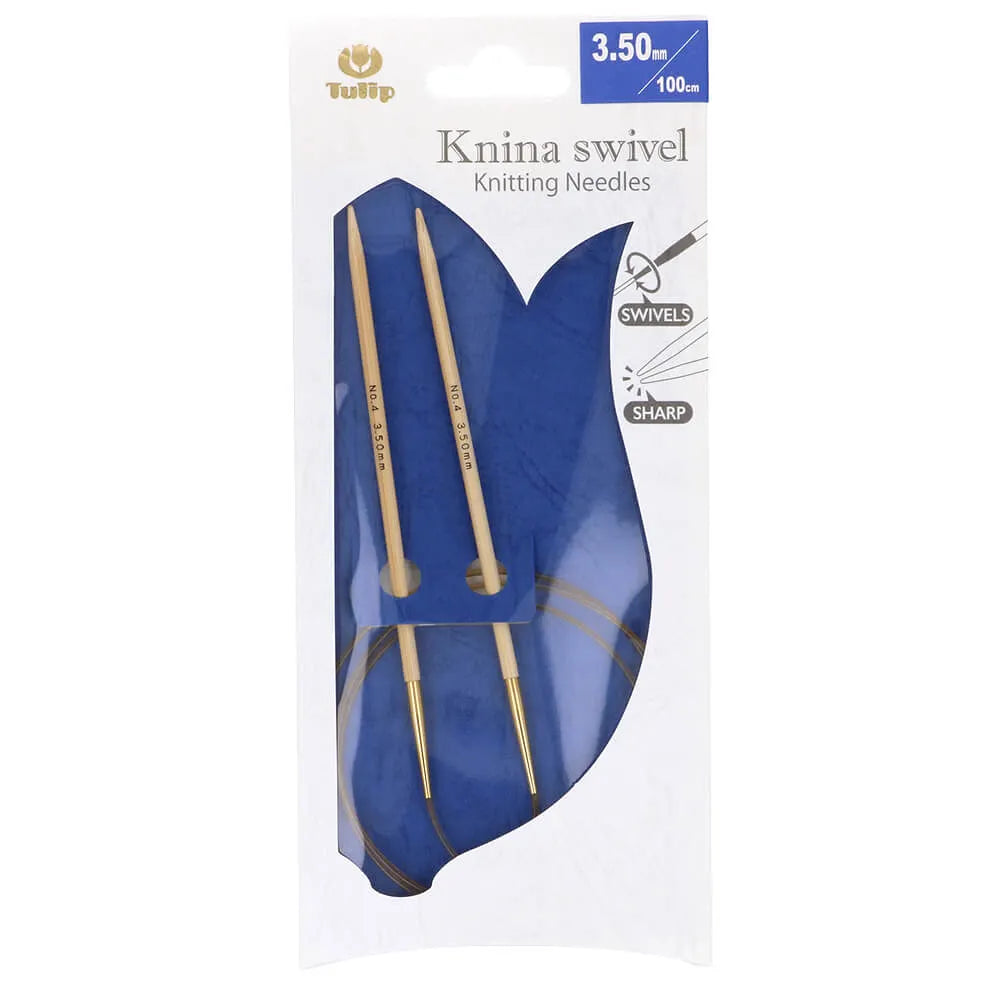 Tulip Knina Swivel Rundstricknadel dreh. 100cm
