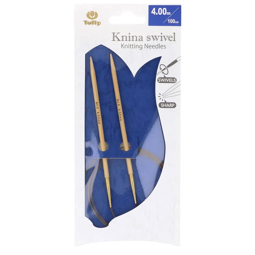 Tulip Knina Swivel Rundstricknadel dreh. 100cm