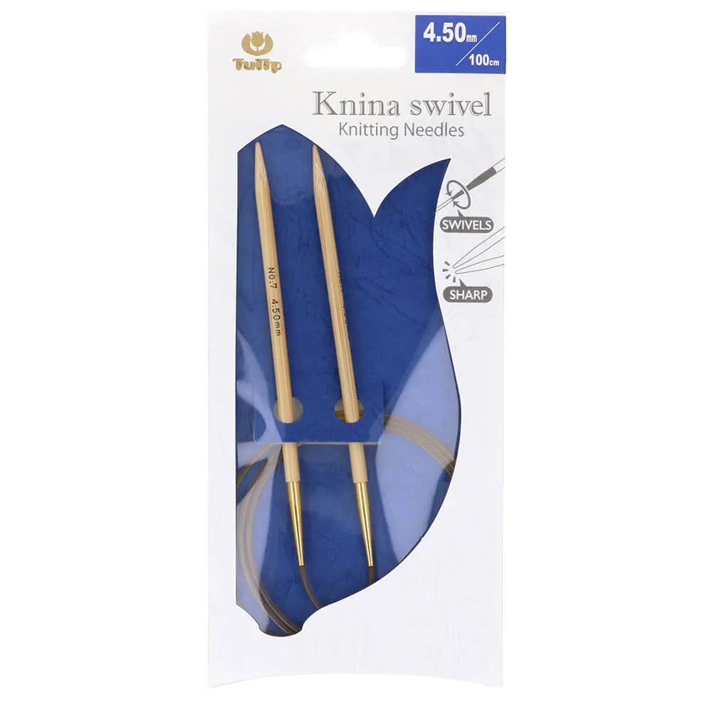 Tulip Knina Swivel Rundstricknadel dreh. 100cm