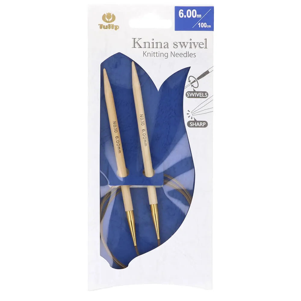 Tulip Knina Swivel Rundstricknadel dreh. 100cm