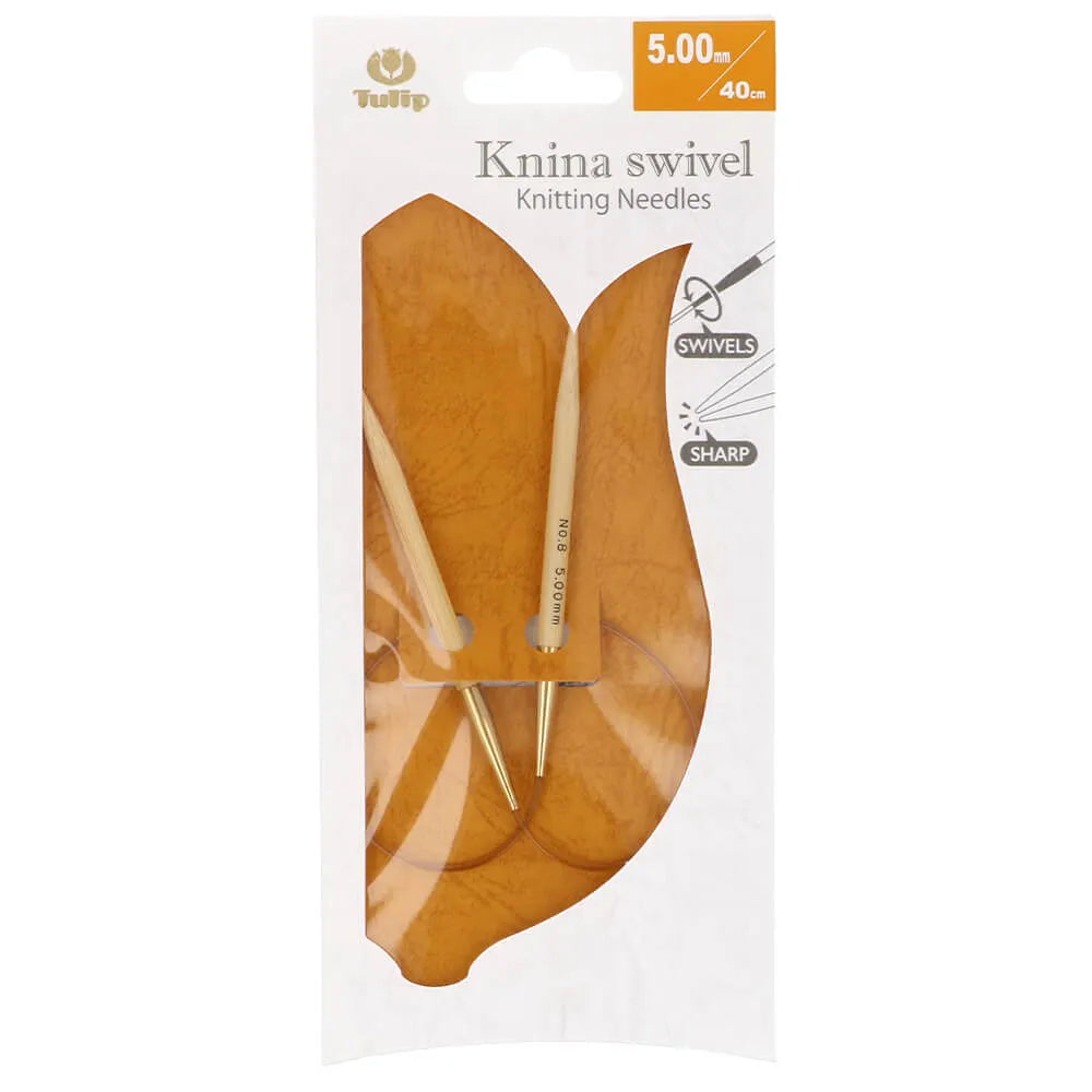 Tulip Knina Swivel Rundstricknadel dreh. 40cm
