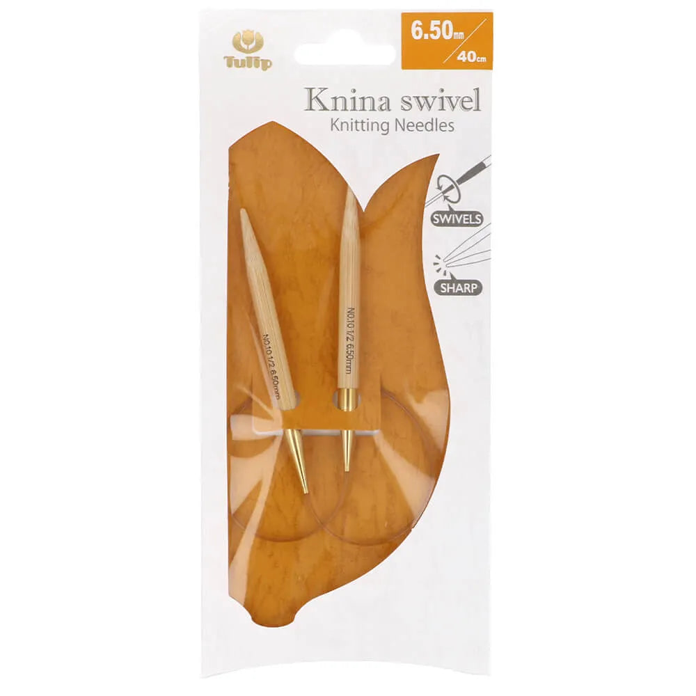 Tulip Knina Swivel Rundstricknadel dreh. 40cm