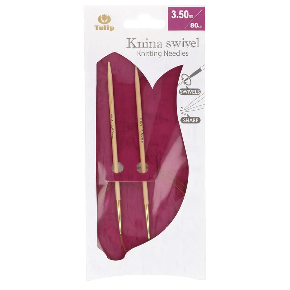 Tulip Knina Swivel Rundstricknadel dreh. 80cm