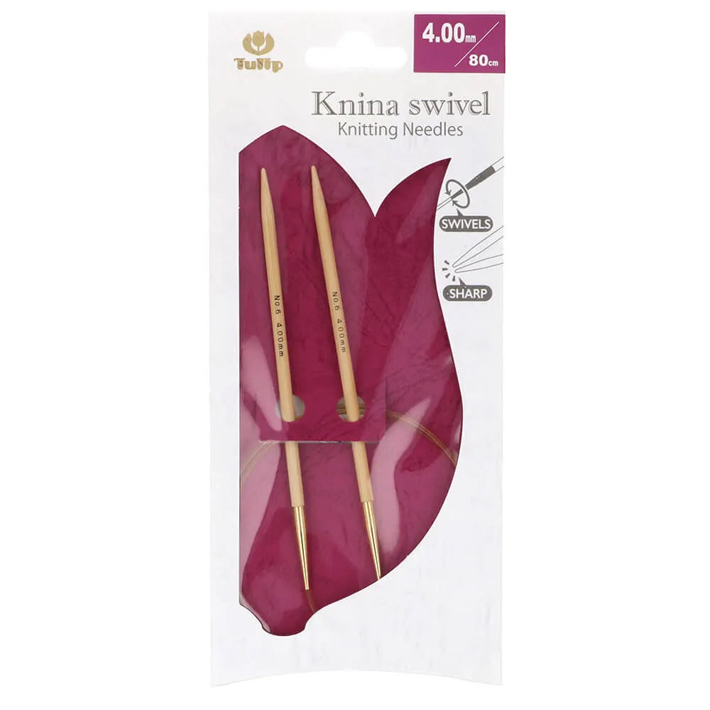 Tulip Knina Swivel Rundstricknadel dreh. 80cm