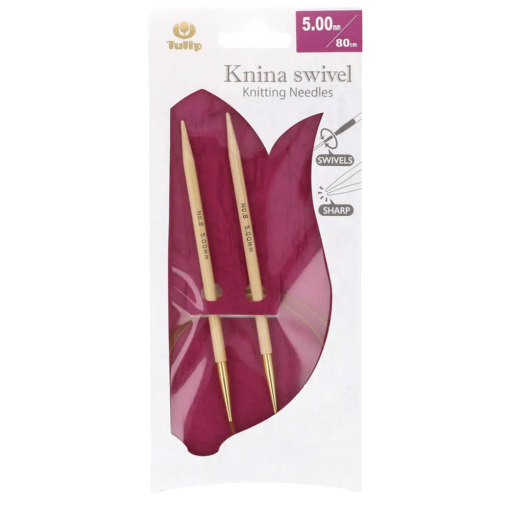Tulip Knina Swivel Rundstricknadel dreh. 80cm