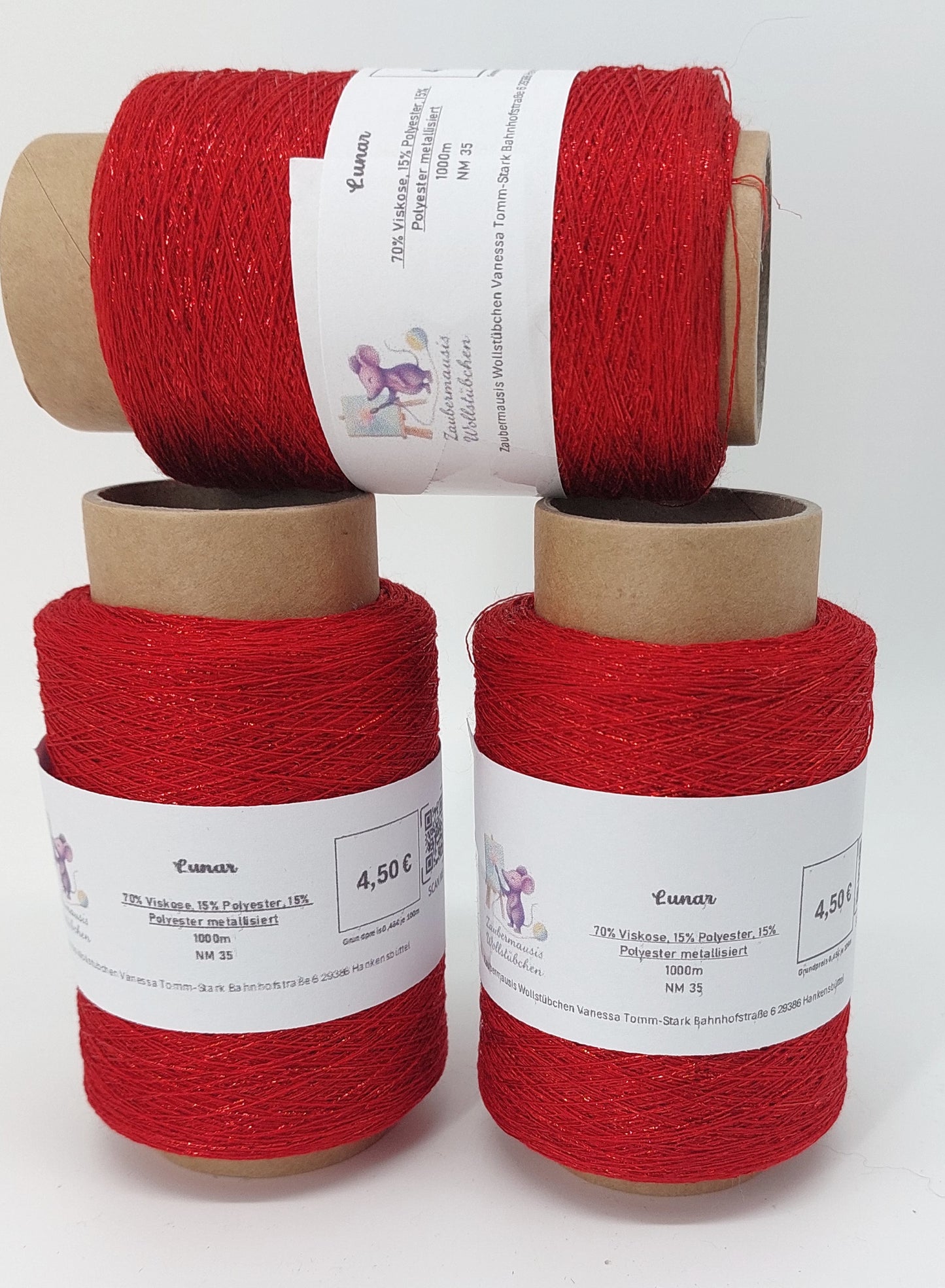 dunkelrot/rot Lunar 1000m