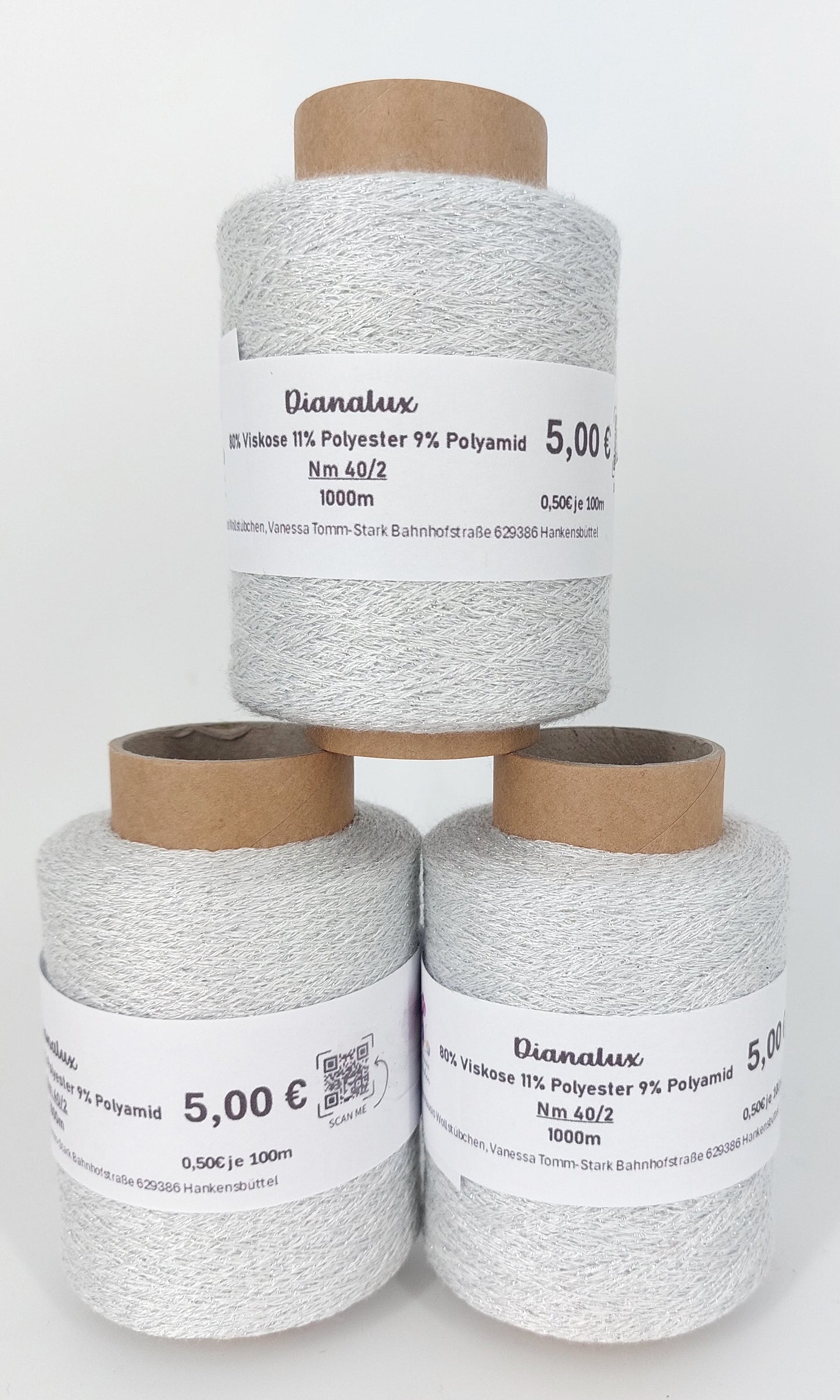 Ummanteltes Glitzer Dianalux 1000m