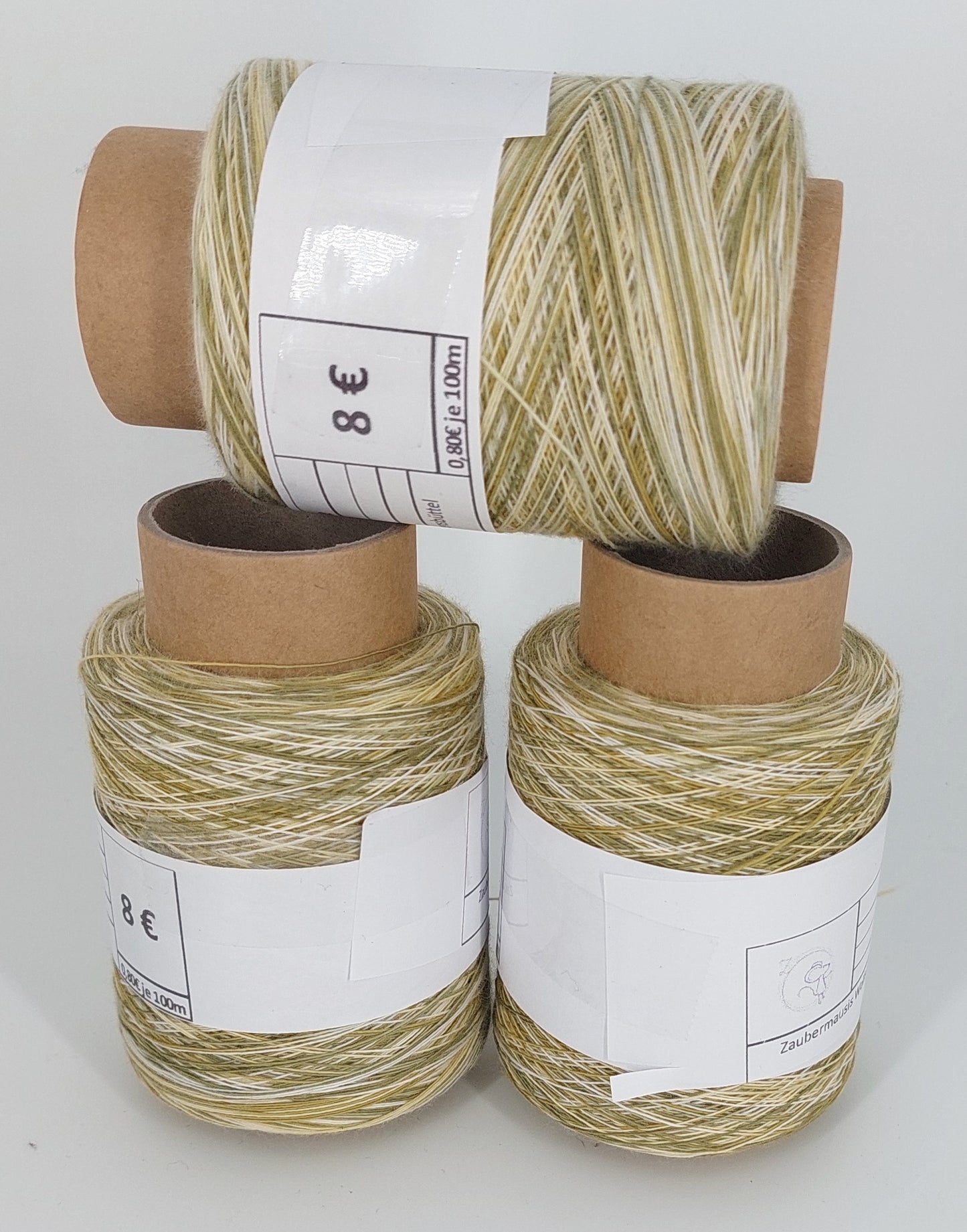 Grass 100% Baumwolle Regenbogengarn 1000m