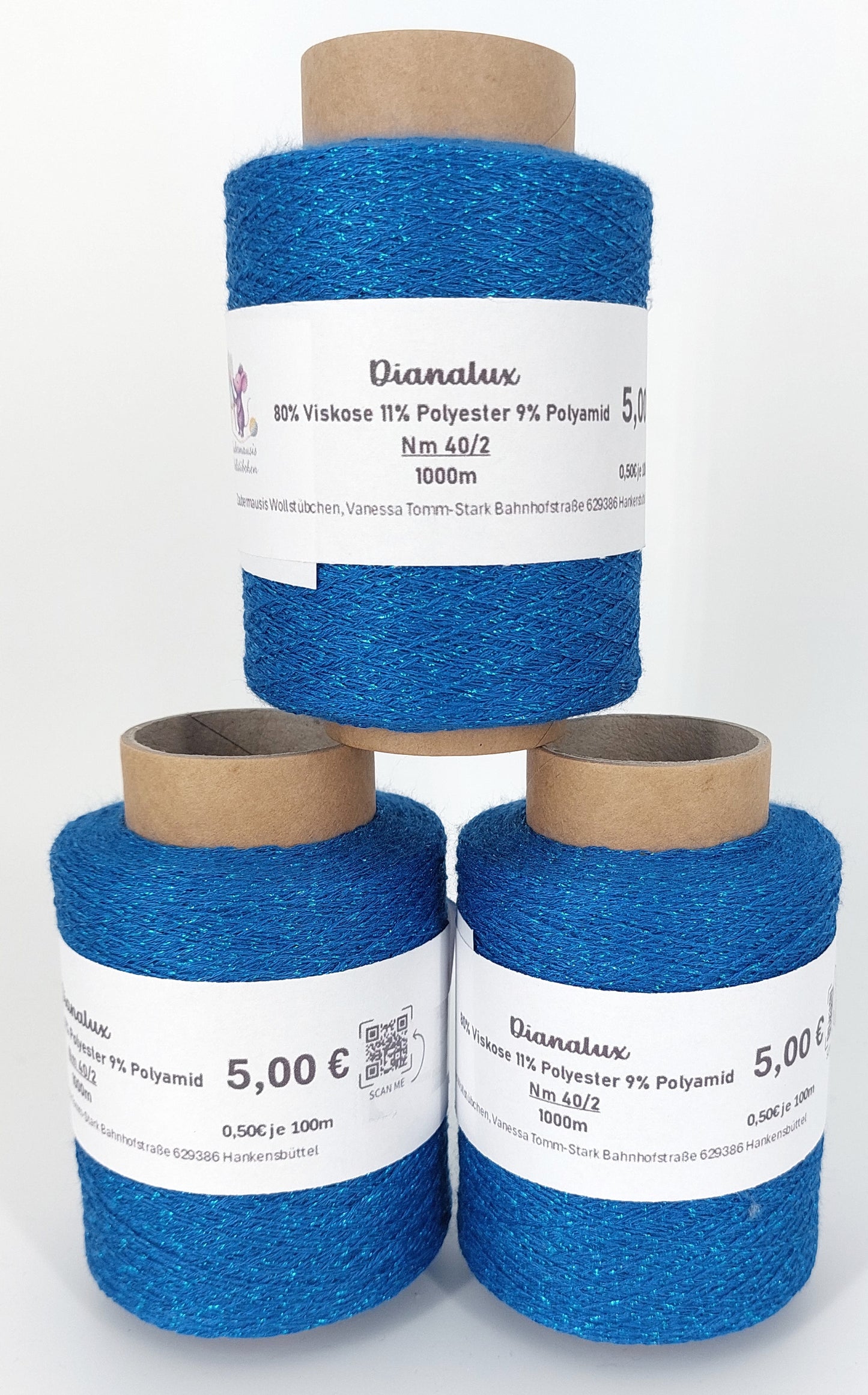 Ummanteltes Glitzer Dianalux 1000m