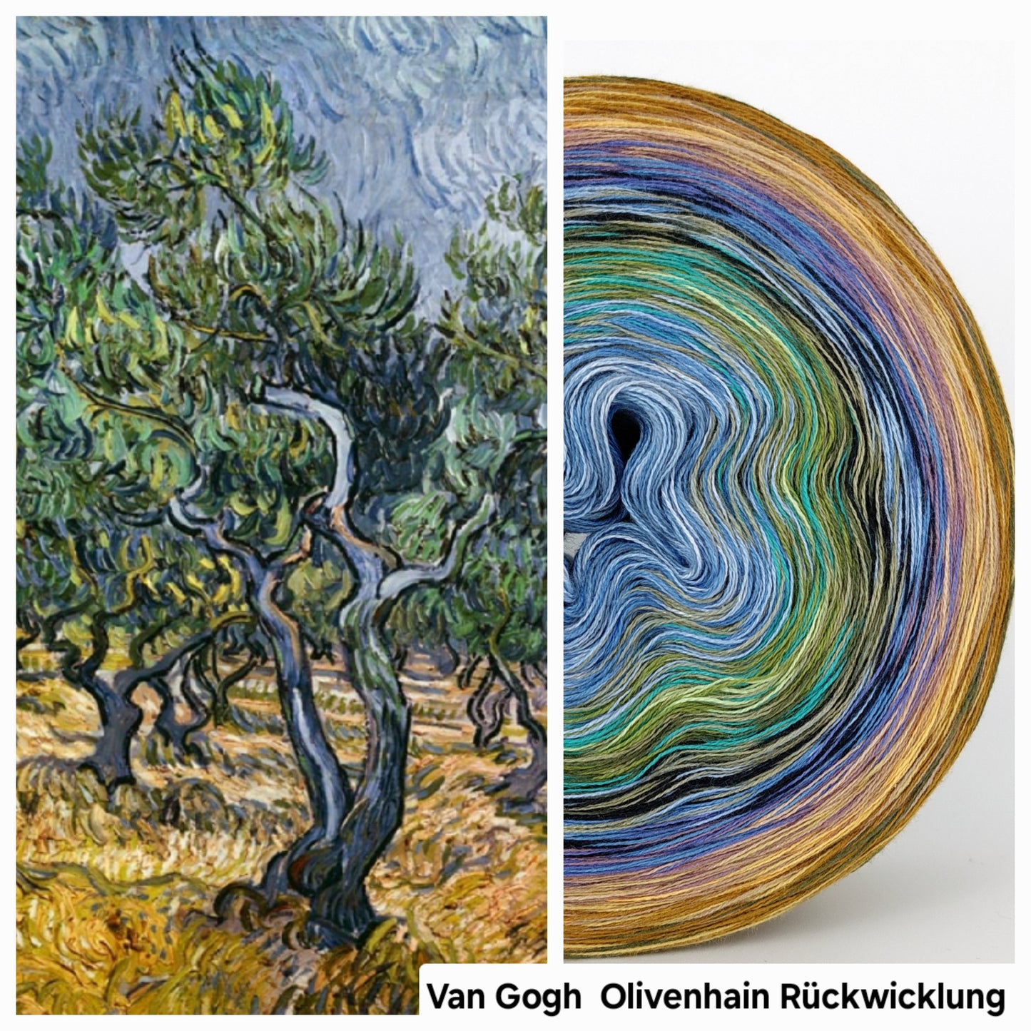 Bobbel Van Gogh Olivenhain