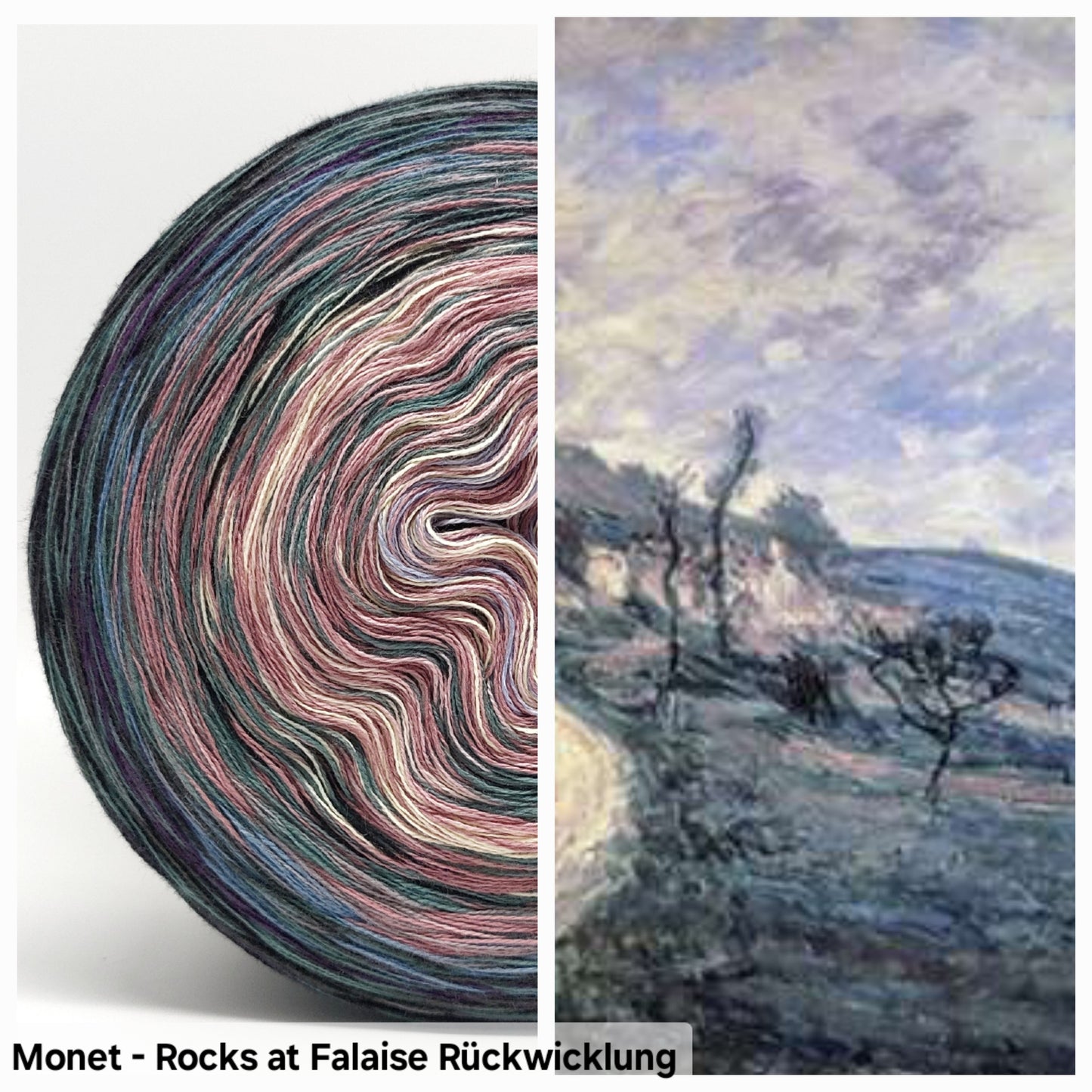 Bobbel Monet Rocks at Falaise