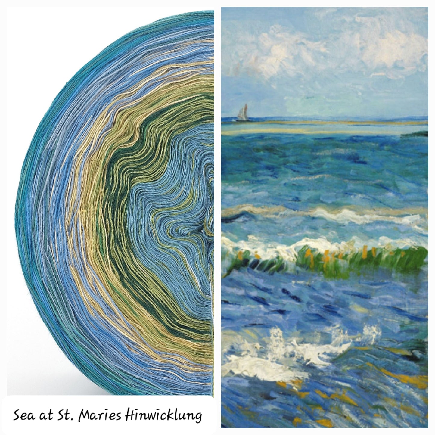 Bobbel Van Gogh Sea at St. Maries