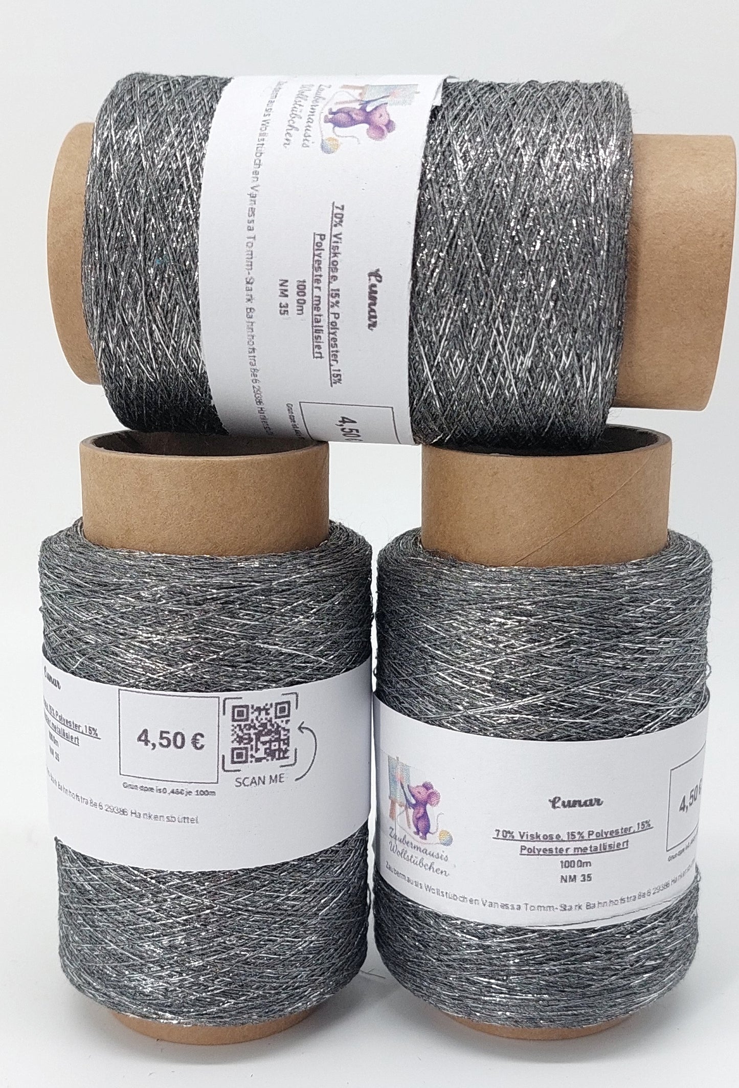 dunkelgrau/silber Lunar 1000m