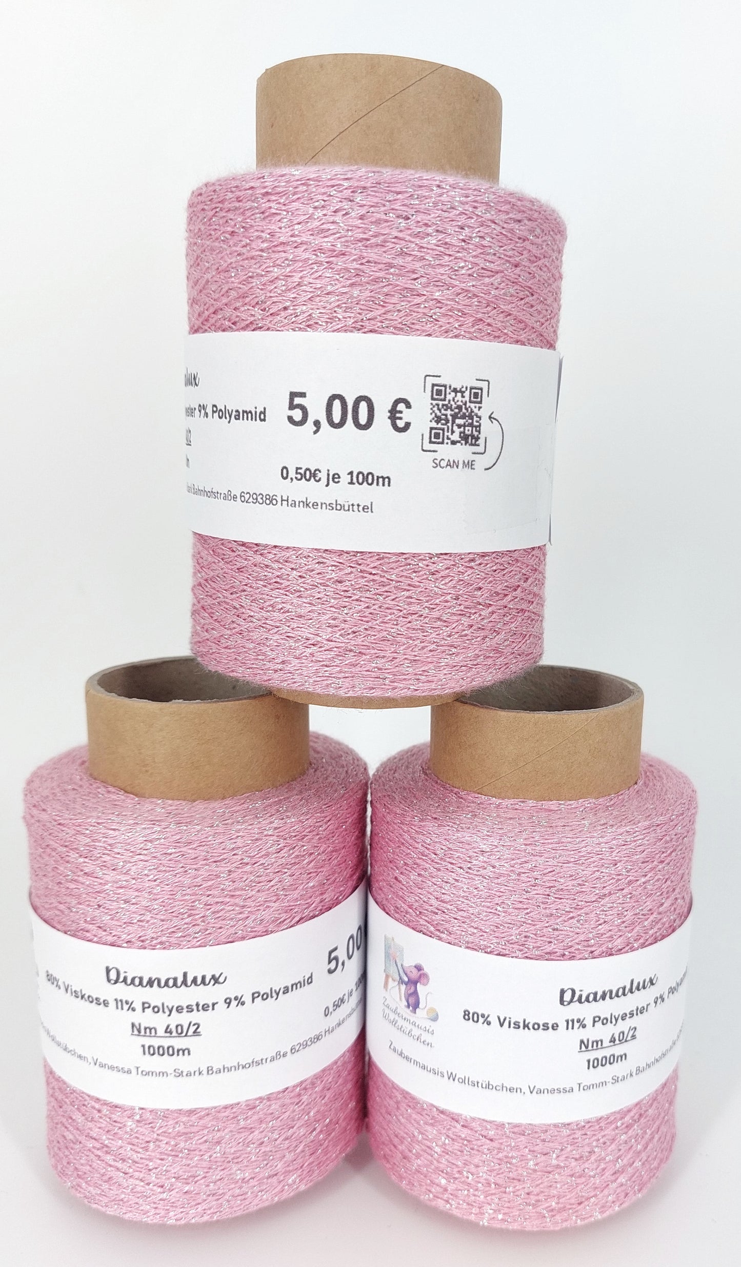 Ummanteltes Glitzer Dianalux 1000m