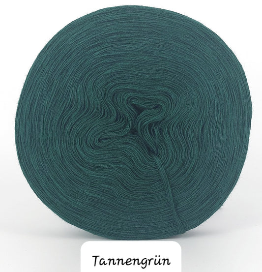 Tannengrün 4 fädig Uni