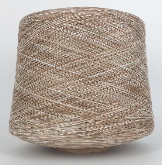 Rainbow yarn 100% organic cotton cone