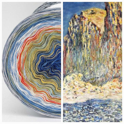 Bobbel Monet Steilküste