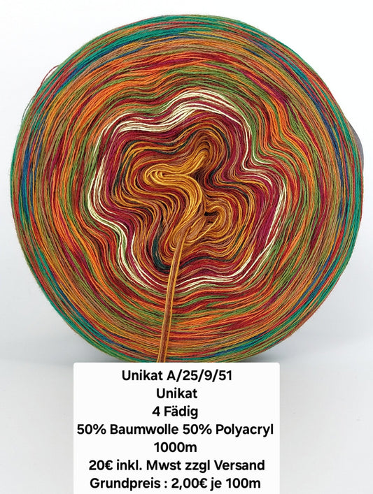 Unikat A/25/9/51 1000m