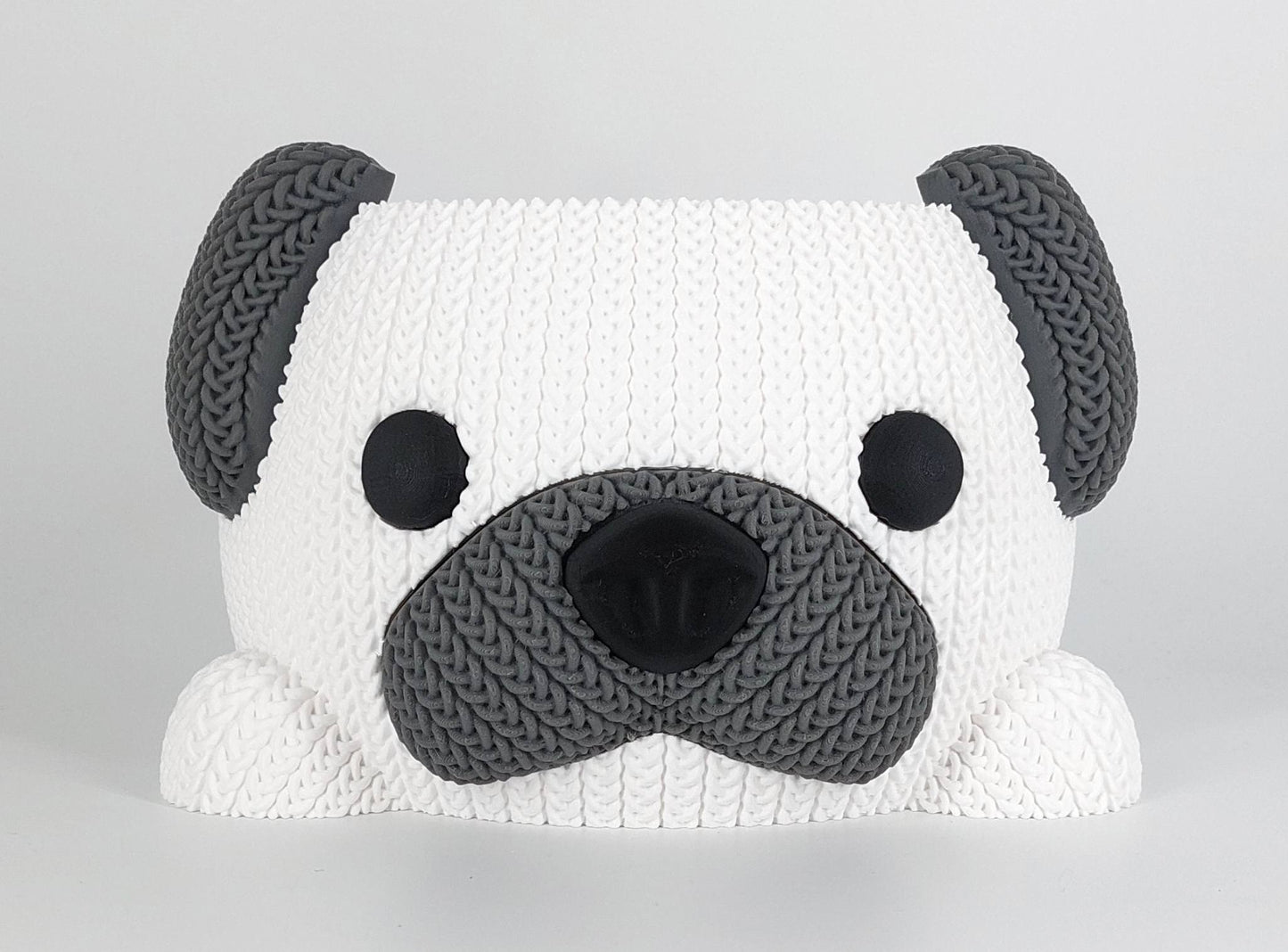 Garnschale Hund gestrickt